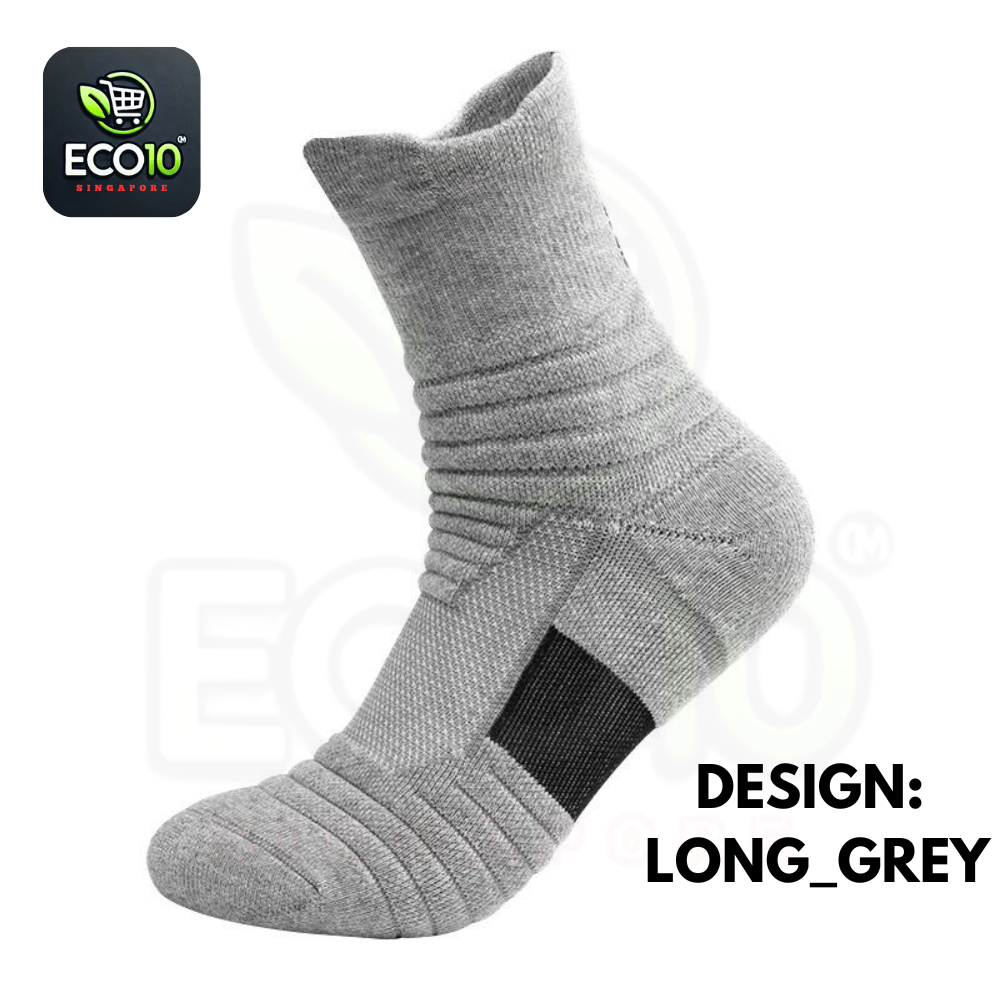 Premium Men's Sports Socks - Breathable, Sweat-Absorbent & Durable