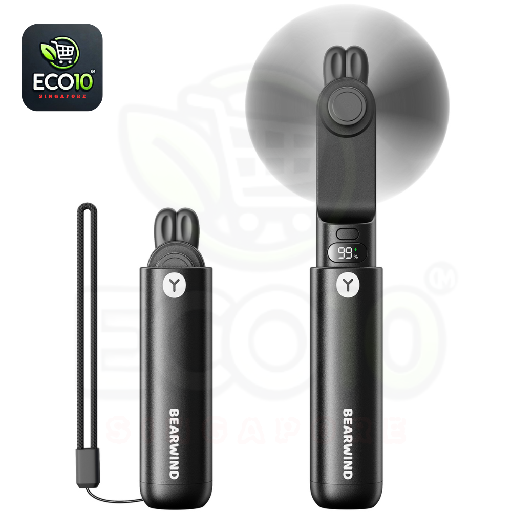 BearWind Portable Handheld Fan – Rechargeable, Quiet, and Multi-Functional