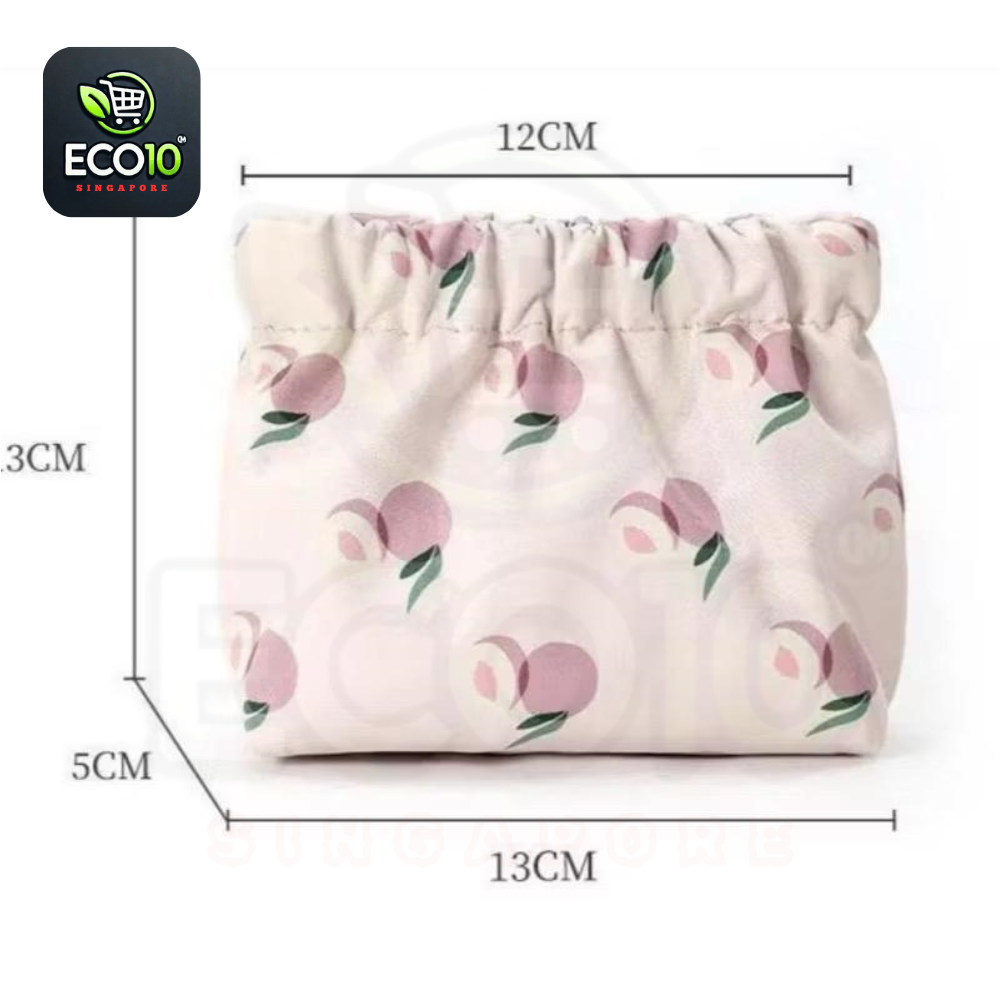 Waterproof Cosmetic Pouch – Makeup, Coins, Keys & More Organizer