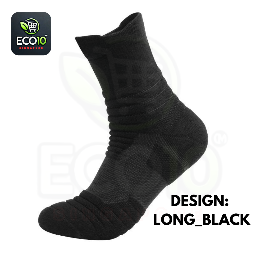 Premium Men's Sports Socks - Breathable, Sweat-Absorbent & Durable
