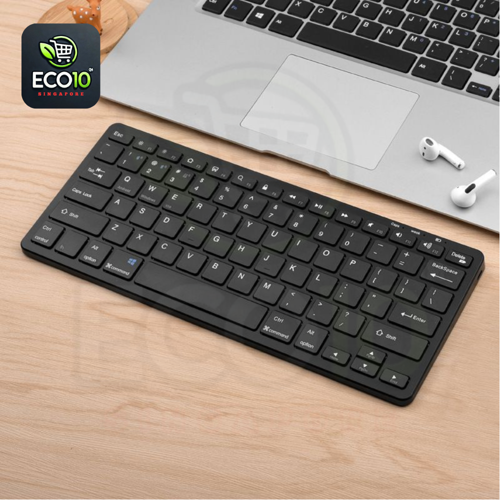 Wireless Keyboard & Mouse – Bluetooth & 2.4GHz, Multi-Device Compatibility