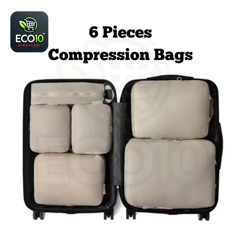 Premium Travel Storage Bag Organizer Set – Foldable & Collapsible, Lightweight, Water-Repellent
